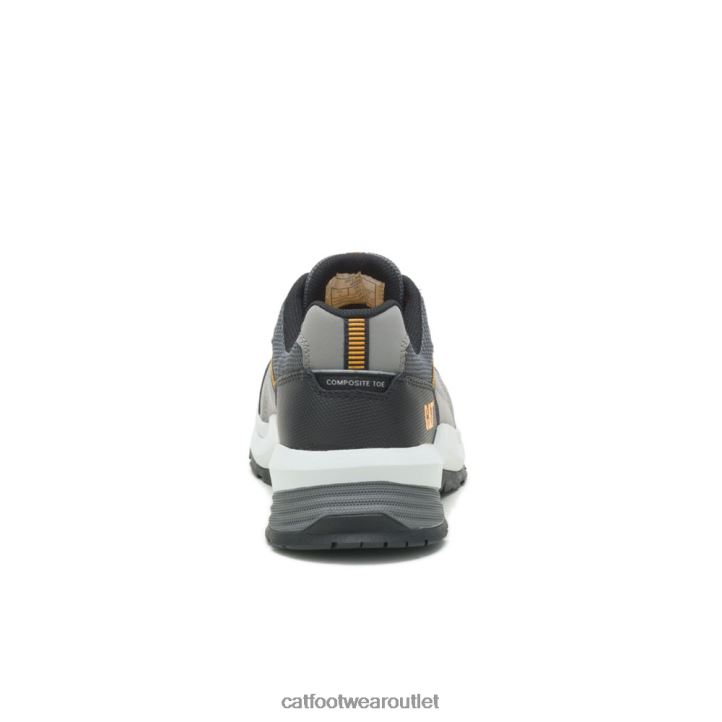 Men Caterpillar Streamline 2.0 Mesh Composite Toe Work Shoe Medium Charcoal 8FHTR92 | Work Shoes