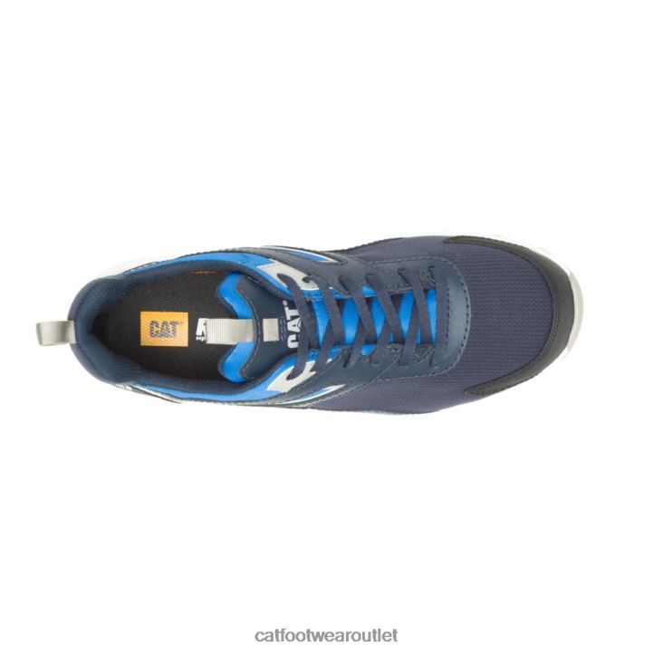 Men Caterpillar Streamline Runner Carbon Composite Toe Work Shoe Total Eclipse 8FHTR84 | Work Shoes