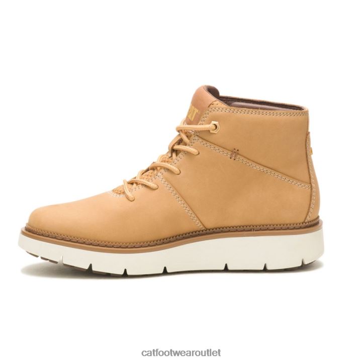 Women Caterpillar Chariot Plain Toe Mid Boot Honey Reset 8FHTR306 | Casual Boots