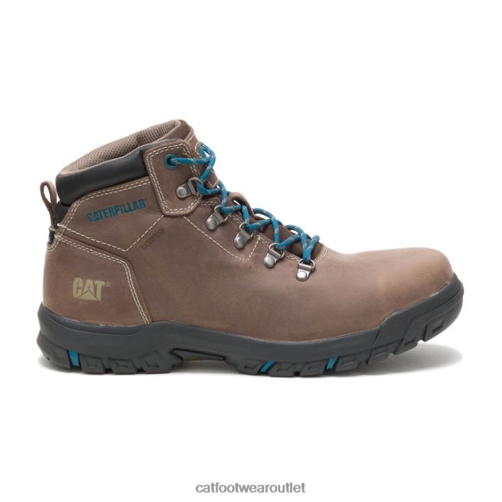 Women Caterpillar Mae Steel Toe Waterproof Work Boot Bay Leaf 8FHTR275 | Work Boots