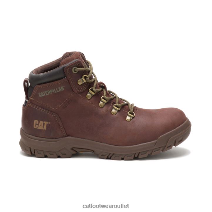 Women Caterpillar Mae Steel Toe Waterproof Work Boot Cocoa 8FHTR277 | Work Boots