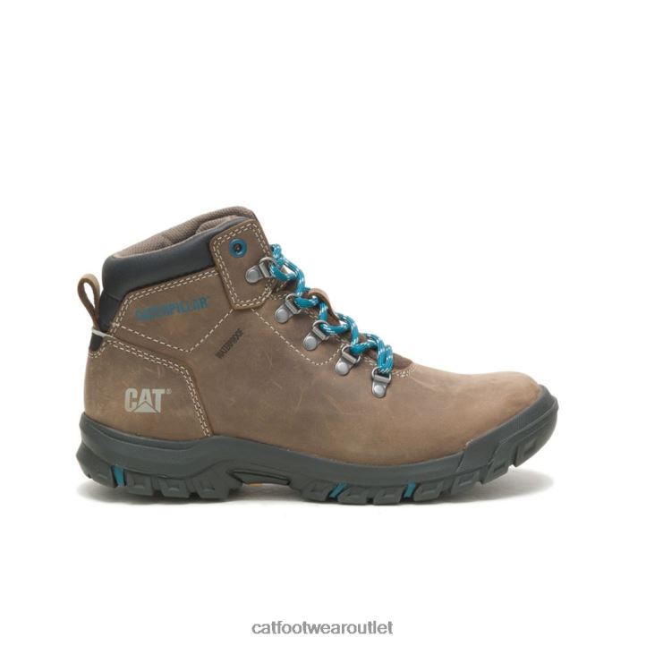 Women Caterpillar Mae Waterproof Work Boot Bay Leaf 8FHTR273 | Work Boots