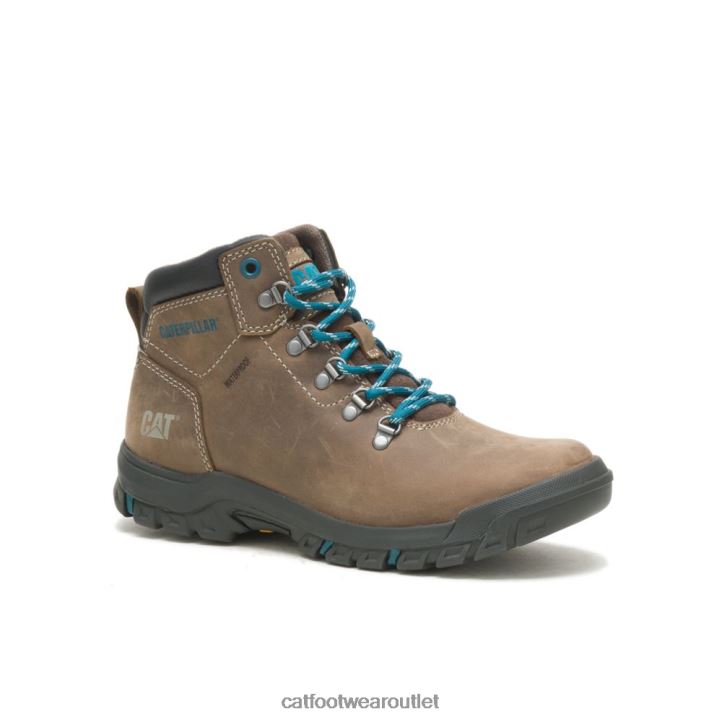 Women Caterpillar Mae Waterproof Work Boot Bay Leaf 8FHTR273 | Work Boots