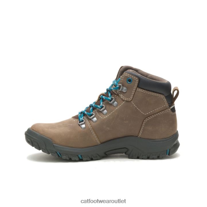 Women Caterpillar Mae Waterproof Work Boot Bay Leaf 8FHTR273 | Work Boots