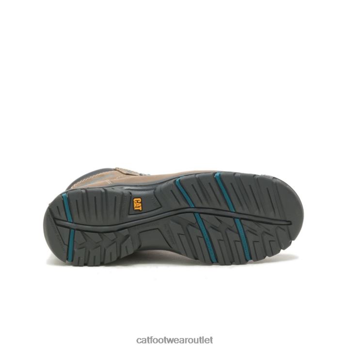 Women Caterpillar Mae Waterproof Work Boot Bay Leaf 8FHTR273 | Work Boots