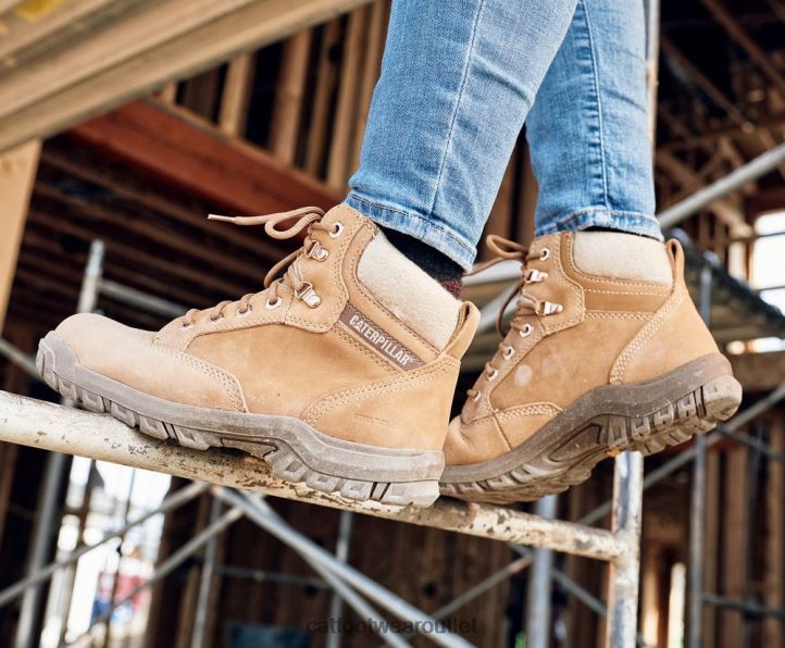 Women Caterpillar Tess Steel Toe Work Boot Sundance 8FHTR270 | Work Boots