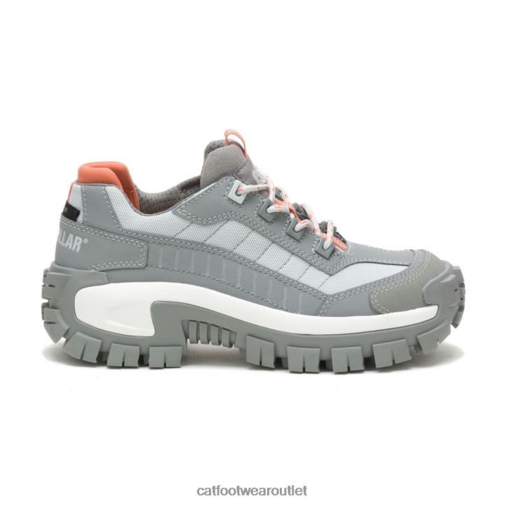 Women Caterpillar Invader Steel Toe Work Shoe Wild Dove/Glacier Grey 8FHTR287 | Work Shoes
