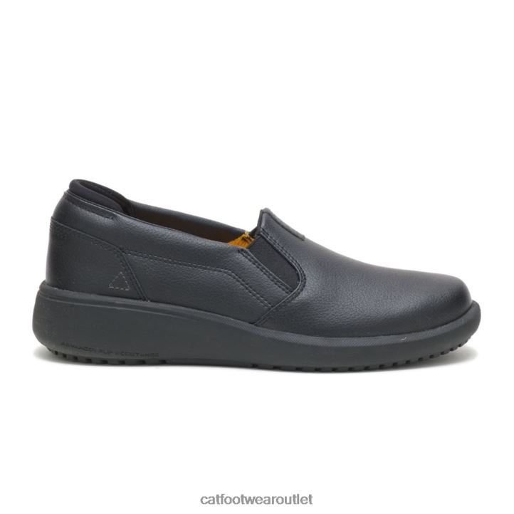 Women Caterpillar Prorush SR+ Slip-On Black 8FHTR296 | Work Shoes