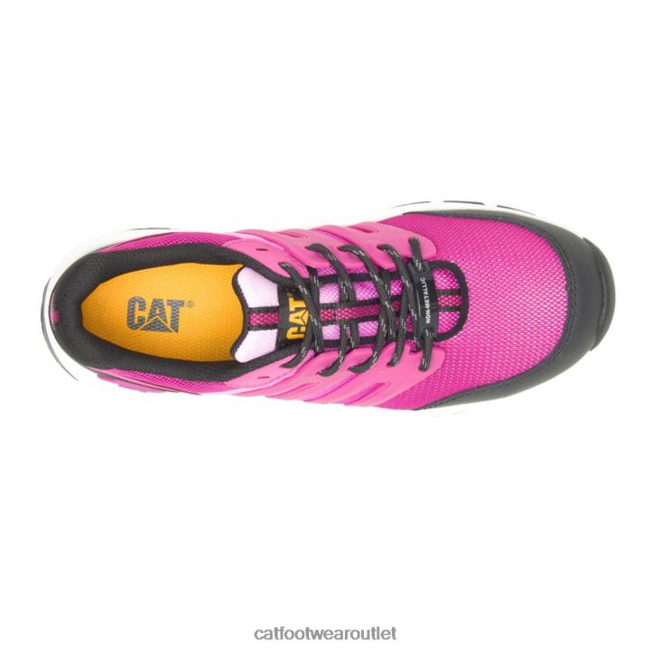 Women Caterpillar Streamline 2.0 Composite Toe Work Shoe Festival Fuchsia 8FHTR298 | Work Shoes