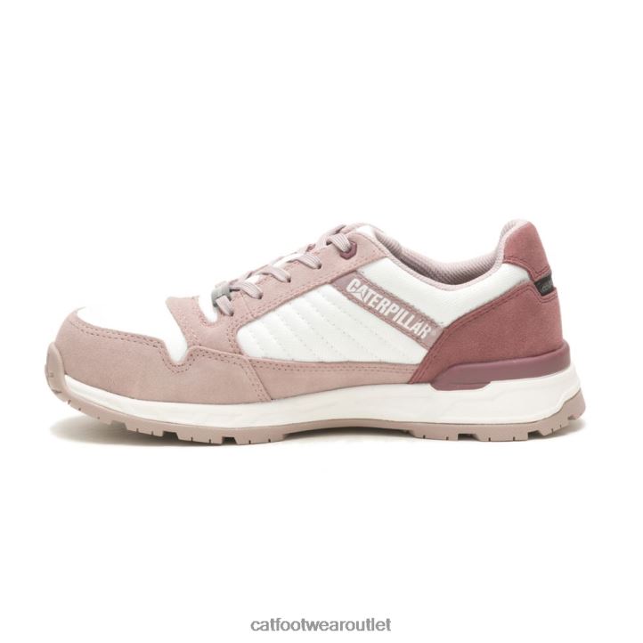 Women Caterpillar Venward Composite Toe Work Shoe Bark/Rose Taupe 8FHTR293 | Work Shoes