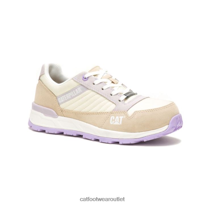 Women Caterpillar Venward Composite Toe Work Shoe Desert Mojave/Lilac Marble 8FHTR295 | Work Shoes