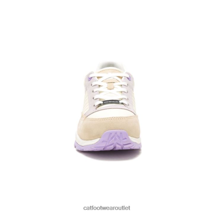 Women Caterpillar Venward Composite Toe Work Shoe Desert Mojave/Lilac Marble 8FHTR295 | Work Shoes